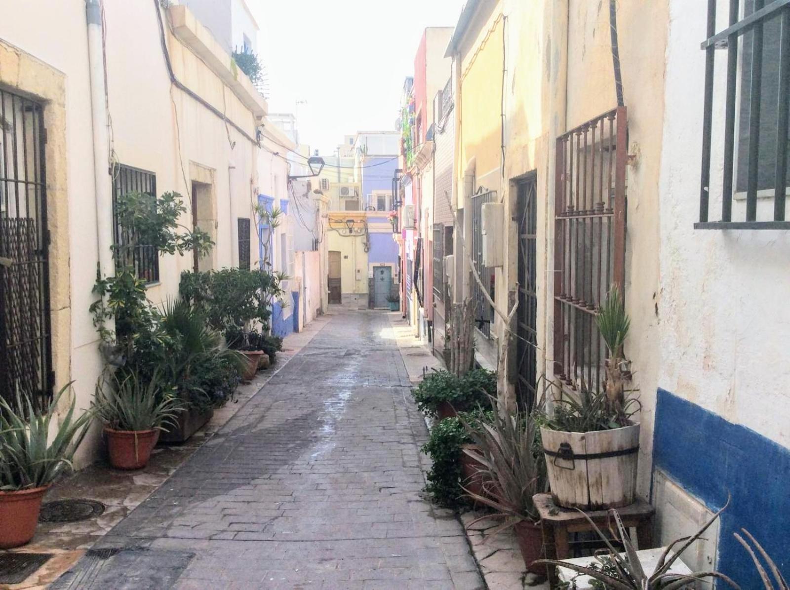 Casita La Paloma Bonita Del Pescador Hasta 5 Personas En El Casco Antiguo La Medina Centro Almeria Bajo Alcazaba Terraza Buena Vista Parking Privado Y Sabanas En Opcion מראה חיצוני תמונה