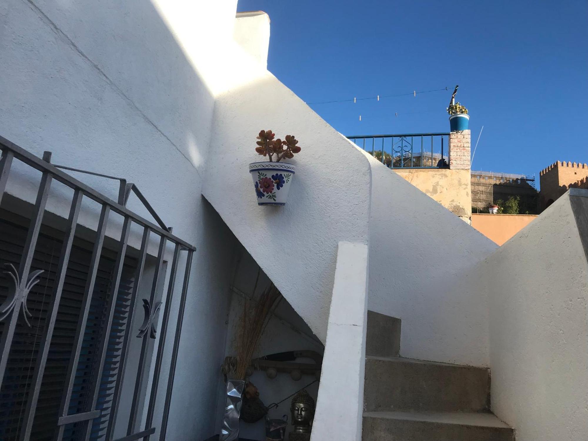 Casita La Paloma Bonita Del Pescador Hasta 5 Personas En El Casco Antiguo La Medina Centro Almeria Bajo Alcazaba Terraza Buena Vista Parking Privado Y Sabanas En Opcion מראה חיצוני תמונה